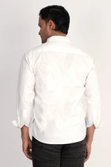 Mens Casual Shirt (White)