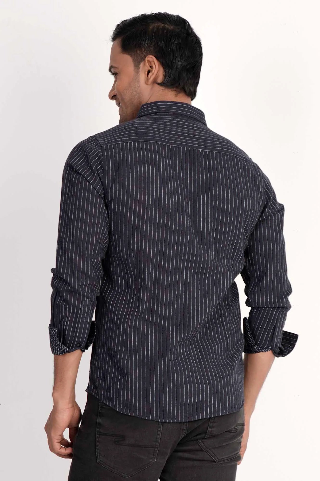 Mens Casual Shirt (Dk. Navy)