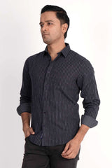 Mens Casual Shirt (Dk. Navy)
