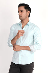 Mens Casual Shirt (Lt. Blue)