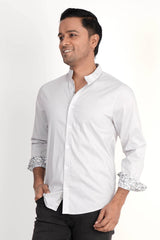 Mens Casual Shirt (Lt. Grey)