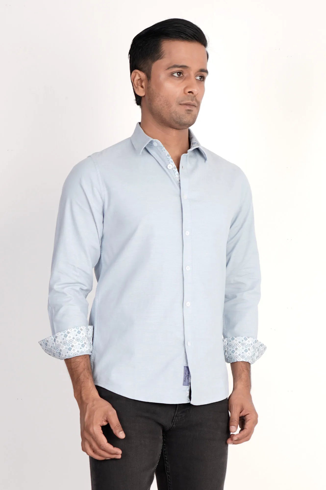 Mens Casual Shirt (Lt. Blue)