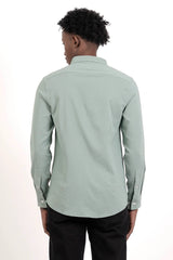 Men's Casual Shirt (Sage Green)