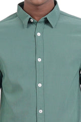Men's Casual Shirt (Teal)