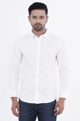 Mens Casual Shirt (White)