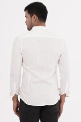 Mens Casual Shirt (White)