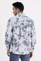 Mens Casual Shirt (Grey)
