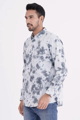 Mens Casual Shirt (Grey)