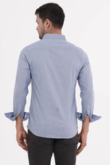 Mens Casual Shirt (Blue)