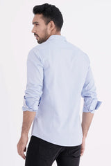 Mens Casual Shirt (Sky Blue)