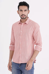 Mens Casual Shirt (Coral)