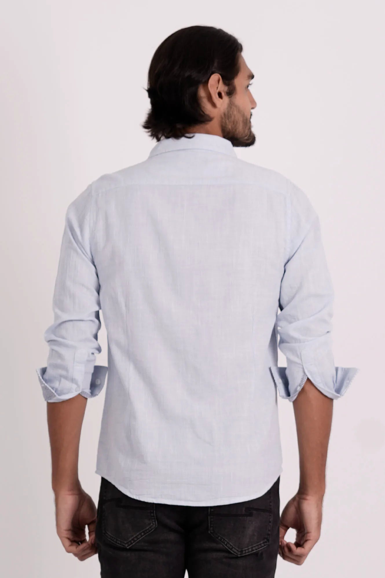 Men's Casual Shirt (Lt. Blue)