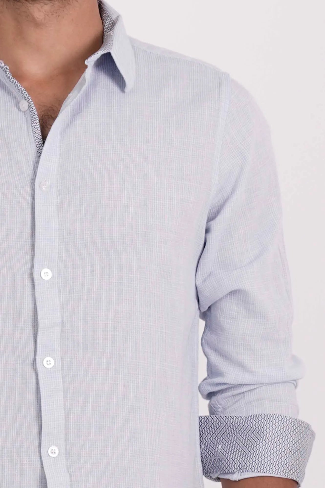 Men's Casual Shirt (Lt. Blue)