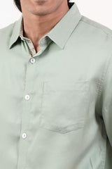 Men's Casual Shirt (Turf Green)