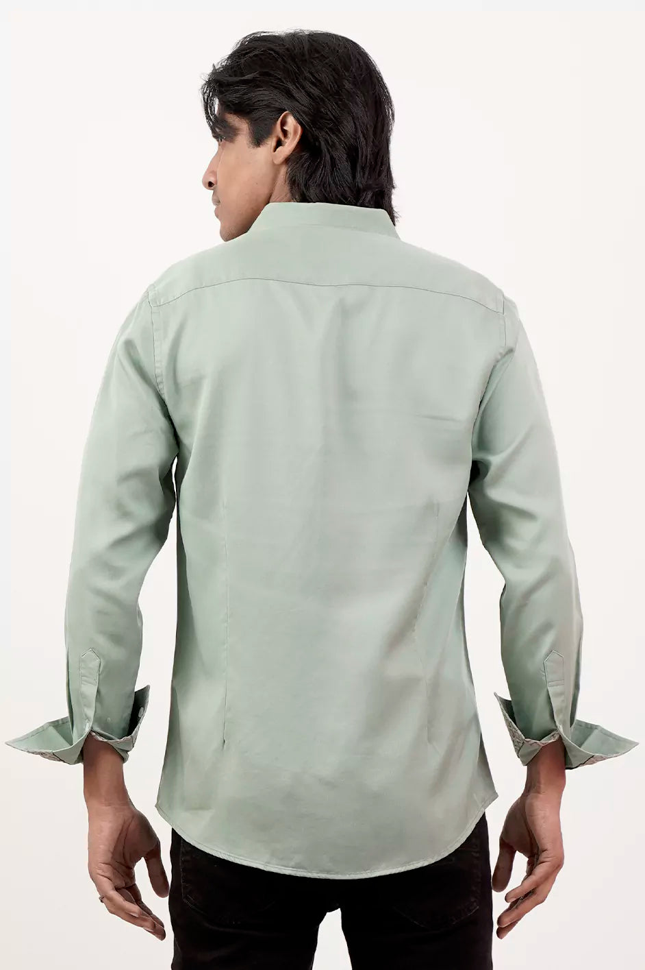 Men's Casual Shirt (Turf Green)