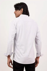 Men's Casual Shirt (White)