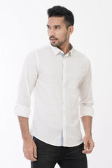 Mens Casual Shirt (White)
