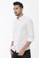Mens Casual Shirt (White)