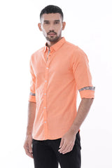 Mens Casual Shirt (Coral)