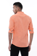 Mens Casual Shirt (Coral)