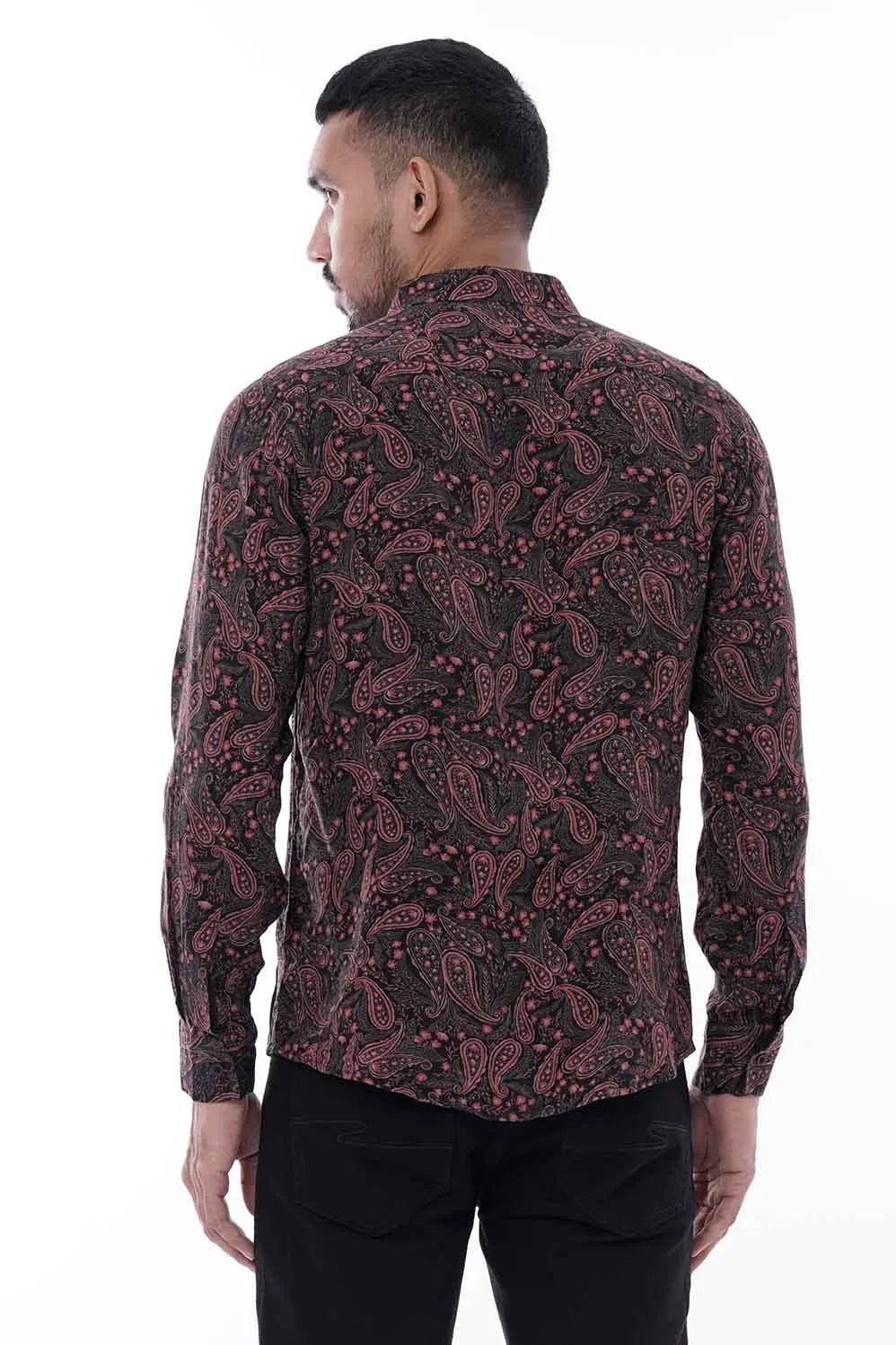Mens Casual Shirt (Bandana Printed)