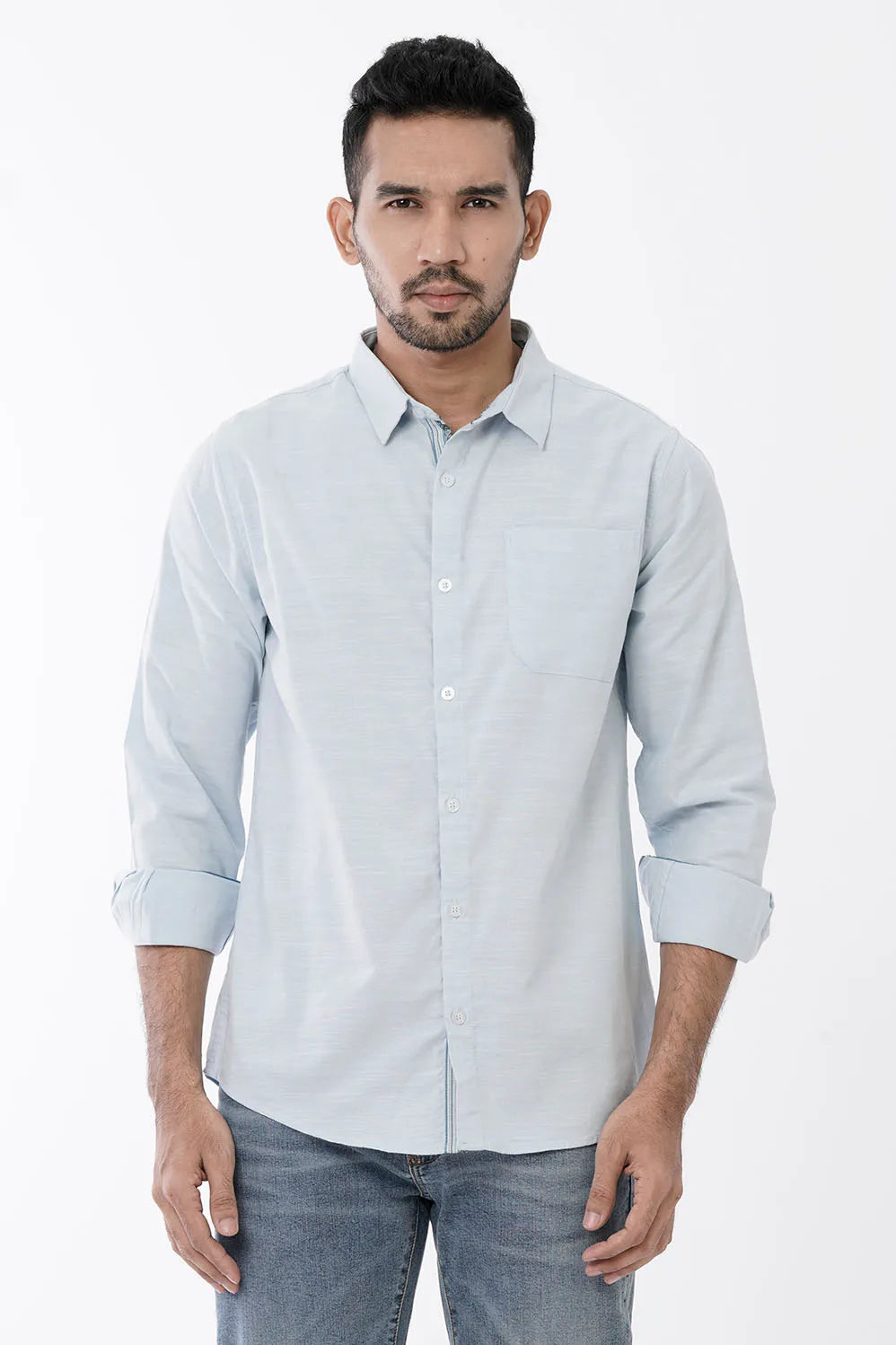Mens Casual Shirt (Lt. Blue)