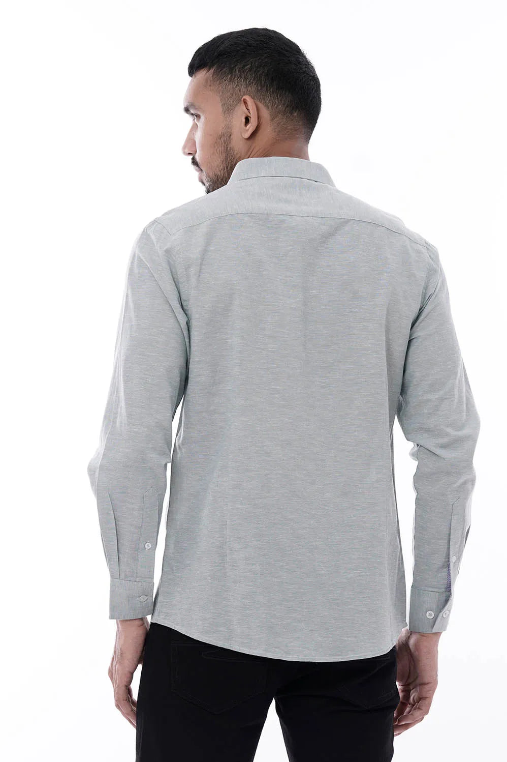 Mens Casual Shirt (Sage Green)