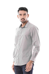 Mens Casual Shirt (Black Check)