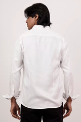 Men's Casual Shirt (White)