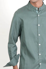 Men's Casual Shirt (Blue Sage)