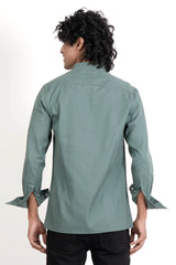 Men's Casual Shirt (Blue Sage)