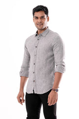 Mens Casual Shirt (Grey)
