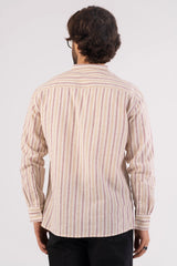 Men's Casual Shirt (Beige)