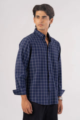 Men's Casual Shirt (Navy)