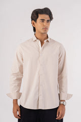 Men's Casual Shirt (Lt. Beige)