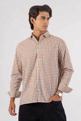 Men's Casual Shirt (Taupe)