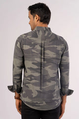 Men's Casual Shirt (Camo)