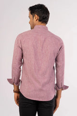 Men's Casual Shirt (Lt. Maroon)