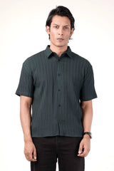 Men's Short Sleeve Shirt (Dk. Green)