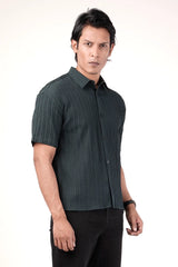 Men's Short Sleeve Shirt (Dk. Green)
