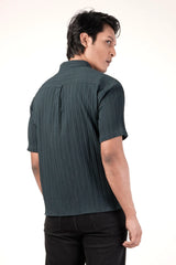 Men's Short Sleeve Shirt (Dk. Green)