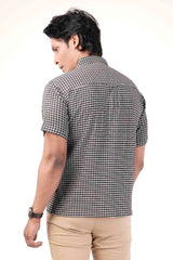 Men's Short Sleeve Shirt (Black)