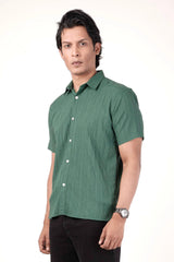 Men's Short Sleeve Shirt (Green)