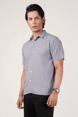 Men's Short Sleeve Shirt (Grey)