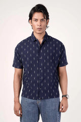 Men's Short Sleeve Shirt (Dk. Navy)
