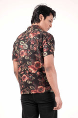 Men's Short Sleeve Shirt (Black)