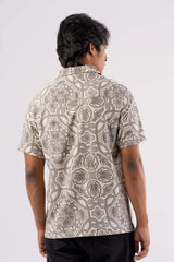 Men's Short Sleeve Shirt (Ivory)