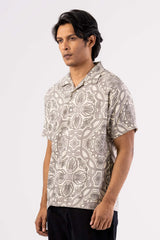 Men's Short Sleeve Shirt (Ivory)