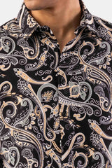 Men's Short Sleeve Shirt (Black)
