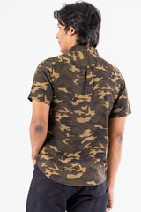 Men's Short Sleeve Shirt (Camo)